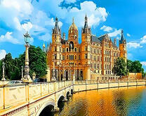 Замок в Шверине, Германия