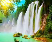 Завораживающий водопад