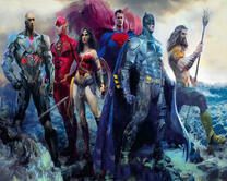 Герои DC все в сборе - Бэтмен, Супермен, Wonder woman