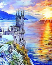 Ласточкино гнездо у Черного моря