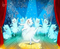 Танцующие кошечки