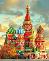 Храм Василия Блаженного. Москва. Россия