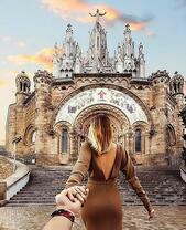 Следуй за мной в Храм Святого Сердца в Барселоне