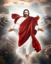 Иисус в лучах солнца