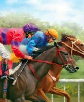 Два лидера на скачках