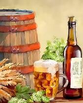 Хмель, ячмень и свежее пиво