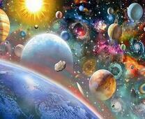 Неимоверный вид из космоса