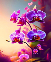 Нежные орхидеи
