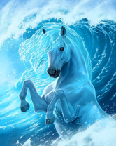 Лошадь и волна