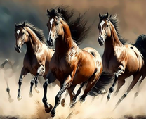 Галоп лошадей