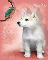 Колибри и милый щеночек