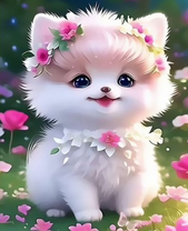 Маленькая милая собачка