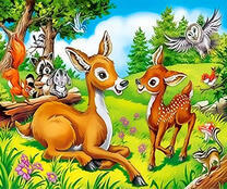 Лесные звери Дисней