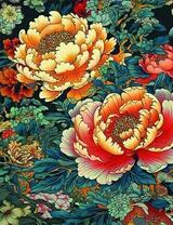 Яркие красочные цветы