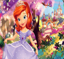 Маленькая принцесса вышла на прогулку