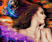 Девушка и парад планет