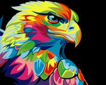 Орёл в стиле поп-арт