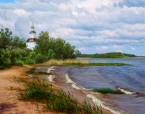 Храм на берегу моря