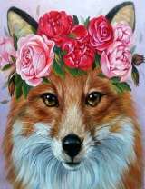 Лиса в цветах