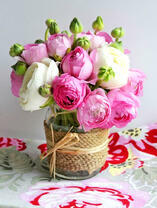 Корзинка нежнейших роз