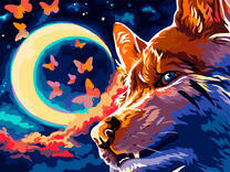 Молодая луна и ночной волк