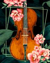 Винтажная скрипка