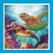 Черепашки среди кораллов