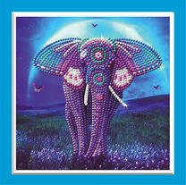 Слон шагает по саванне