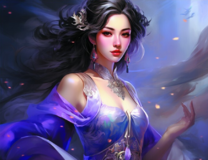 Загадочная девушка