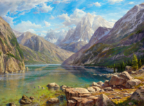 Коробка 25 шт. картин по номерам BOX25-NM-00046