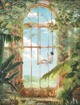 Цветущая оранжерея