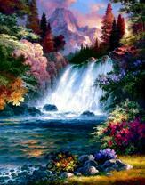 Загадочность водопада