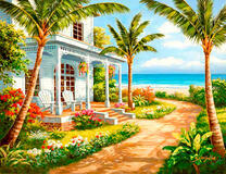 Особняк на тропическом острове