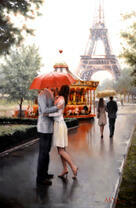 Долгожданный поцелуй в Париже