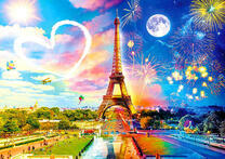 Ночь день в Париже