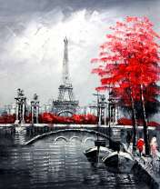 Грусть в осеннем Париже