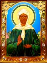 Икона Мученица Матрона Московская