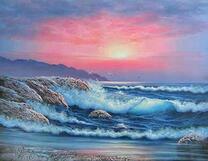 Красивый морской пейзаж