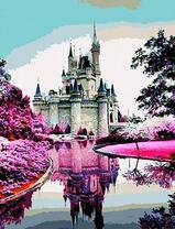 Замок и розовый сад