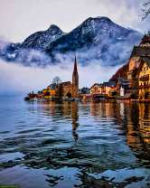 Вдохновляющий пейзаж Австрии