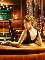 Девушка в баре