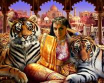 Жрица и ее тигры