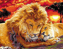 Лев и его возлюбленная