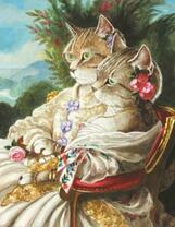 Барин кот и его барыня