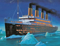 Титаник среди айсбергов