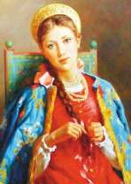 Красивая русская девушка