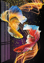 Две волшебные рыбки