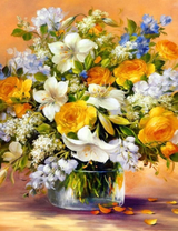 Оригинальный летний букет