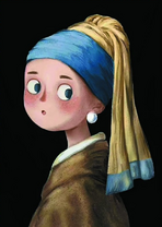 Девчонка с жемчужной серёжкой