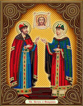 Икона Святые Петр и Феврония